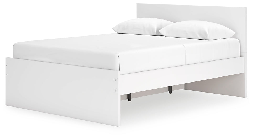 Onita Panel Platform Bed With 1 Side Storage