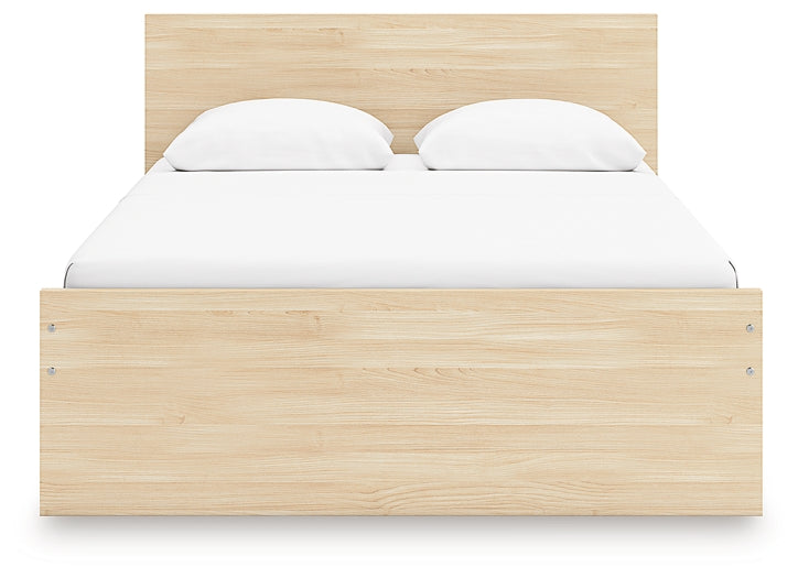 Onita Full Panel Platform Bed with 2 Side Storage