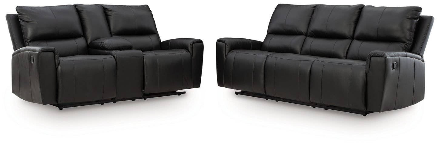 Glossmore Sofa and Loveseat