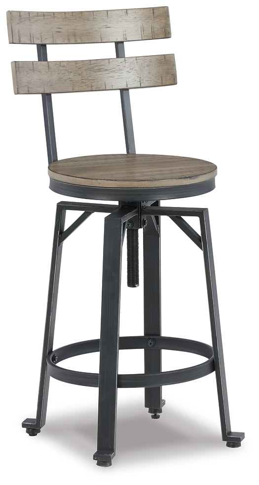 Lesterton Swivel Barstool (2/CN)