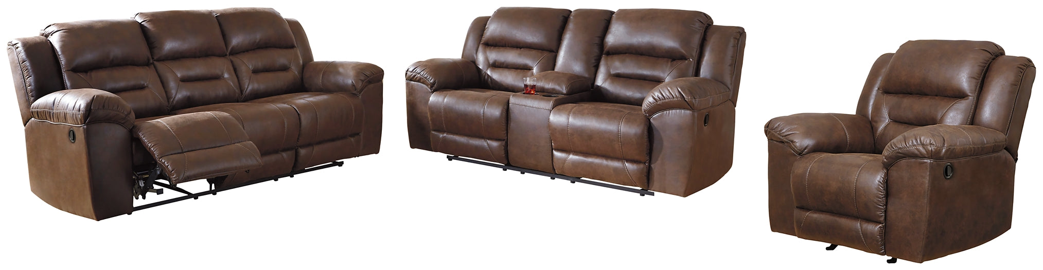 Stoneland sofa cheap and loveseat
