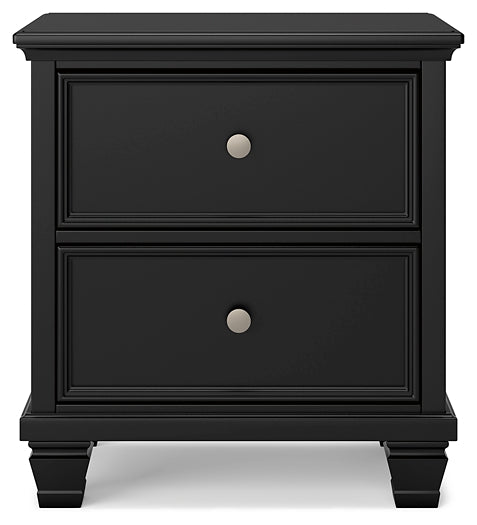 Lanolee Two Drawer Night Stand