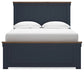 Landocken Full Panel Bed with Mirrored Dresser, Chest and 2 Nightstands