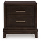Neymorton King Upholstered Panel Bed with Dresser and 2 Nightstands