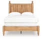 Aleaport Full Panel Bed with Mirrored Dresser