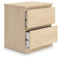 Onita Two Drawer Night Stand