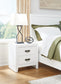 Binterglen Twin Panel Bed with Mirrored Dresser and Chest