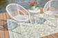 Mandarin Cape Chairs w/Table Set (3/CN)