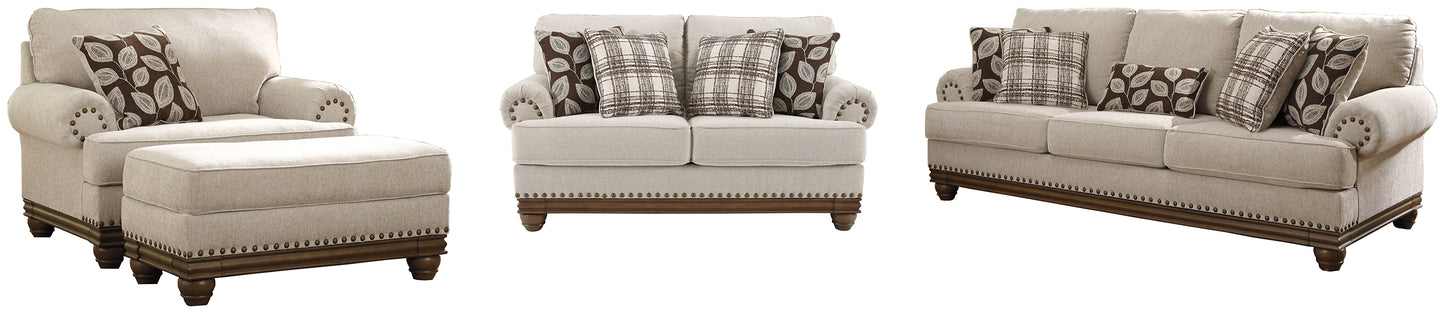 Harleson Sofa, Loveseat, Chair and Ottoman